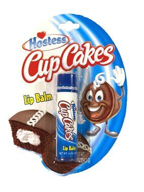 Vintage 2009 Lotta Luv Hostess Cupcakes Chocolate Flavored Lip Balm Collectible